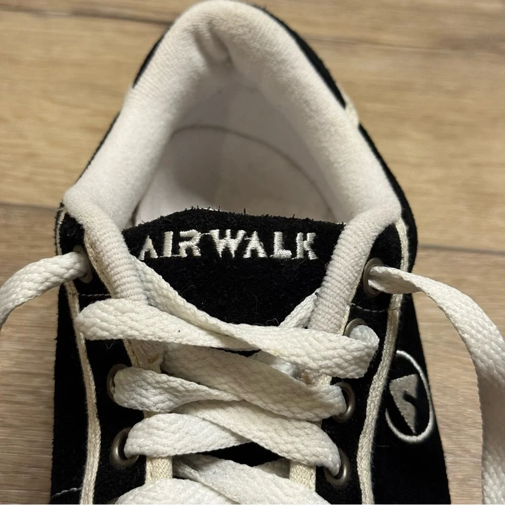 VINTAGE Y2K AIRWALK Sneakers Black & White Casual Sneakers Men’s Size 8.5 - Picture 10 of 14